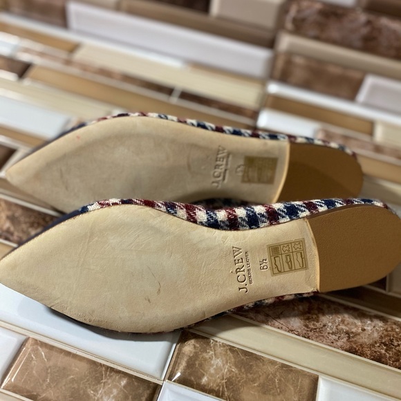 J.Crew plaid flats - Picture 5 of 7